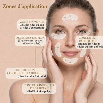 Patchs Micro-Aiguilles Anti-Âge, Cernes & Poches