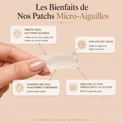 Patchs Micro-Aiguilles Anti-Âge, Cernes & Poches